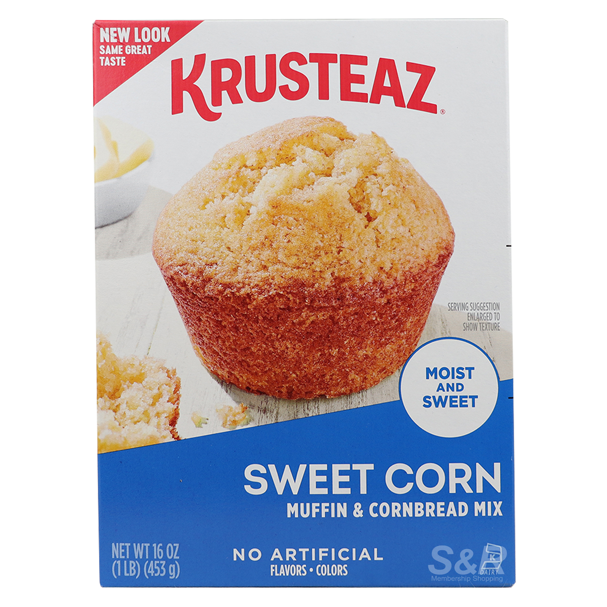 Krusteaz Sweet Corn Muffin & Cornbread Mix 453g